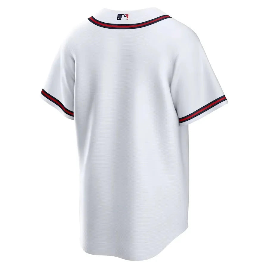 Jersey MLB Atlanta Braves I Torcedor Masculina Branca