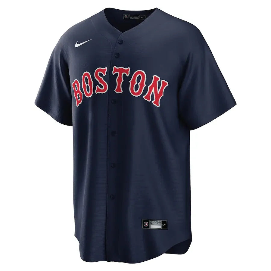 Jersey MLB Boston Red Sox III Torcedor Masculina Azul Marinho
