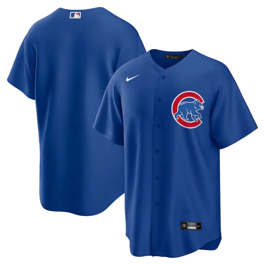 Jersey MLB Chicago Cubs Alternate Torcedor Masculina Azul
