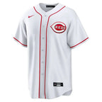 Jersey MLB Cincinnati Reds Home Torcedor Masculina Branca