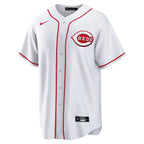 Jersey MLB Cincinnati Reds Home Torcedor Masculina Branca Elly De La Cruz 44