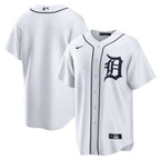 Jersey MLB Detroit Tigers White Home Torcedor Masculina Branca