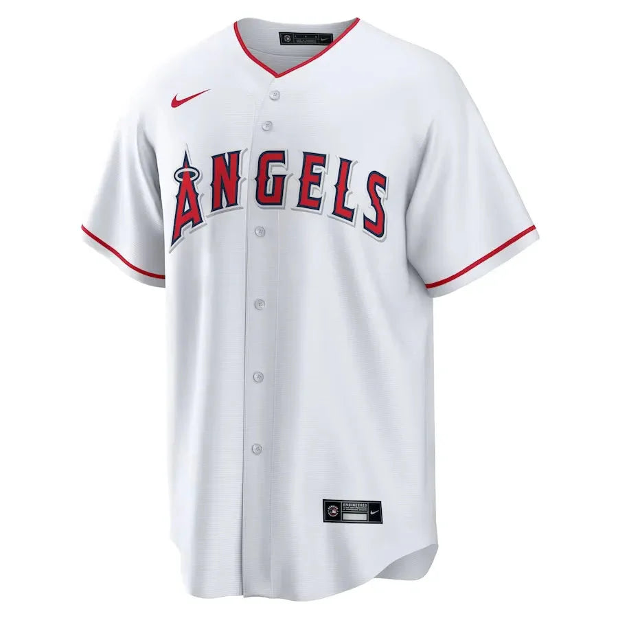 Jersey MLB Los Angeles Angels I Torcedor Masculina Branca Shohei Ohtani 17