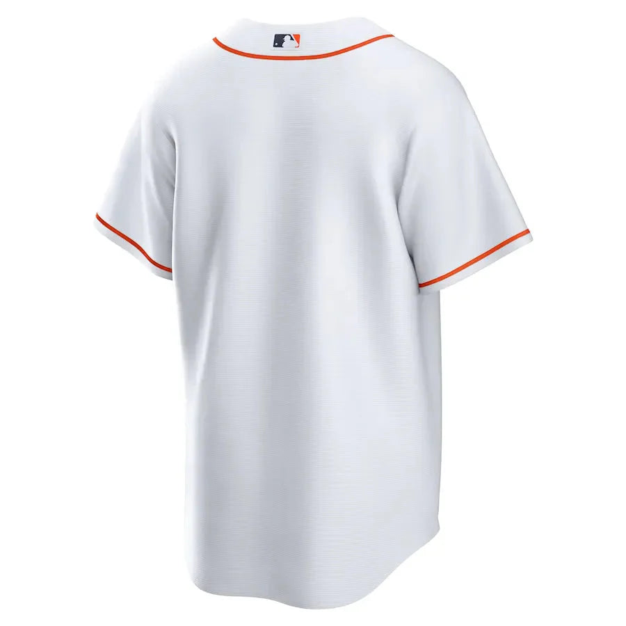 Jersey MLB Houston Astros White Home Torcedor Masculina Branca