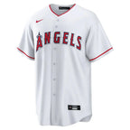 Jersey MLB Los Angeles Angels White Home Torcedor Masculina Branca