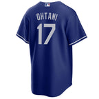 Jersey MLB Los Angeles Dodgers Alternate Torcedor Masculina Azul Shohei Ohtani 17
