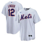 Jersey MLB New York Mets I Torcedor Masculina Listrada Francisco Lindor 12