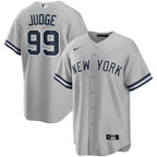 Jersey MLB New York Yankees II Torcedor Masculina Cinza Aaron Judge 99