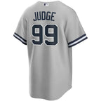 Jersey MLB New York Yankees II Torcedor Masculina Cinza Aaron Judge 99
