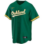 Jersey MLB Oakland Athletics Alternate Torcedor Masculina Verde