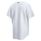 Jersey MLB Oakland Athletics Home Torcedor Masculina Branca
