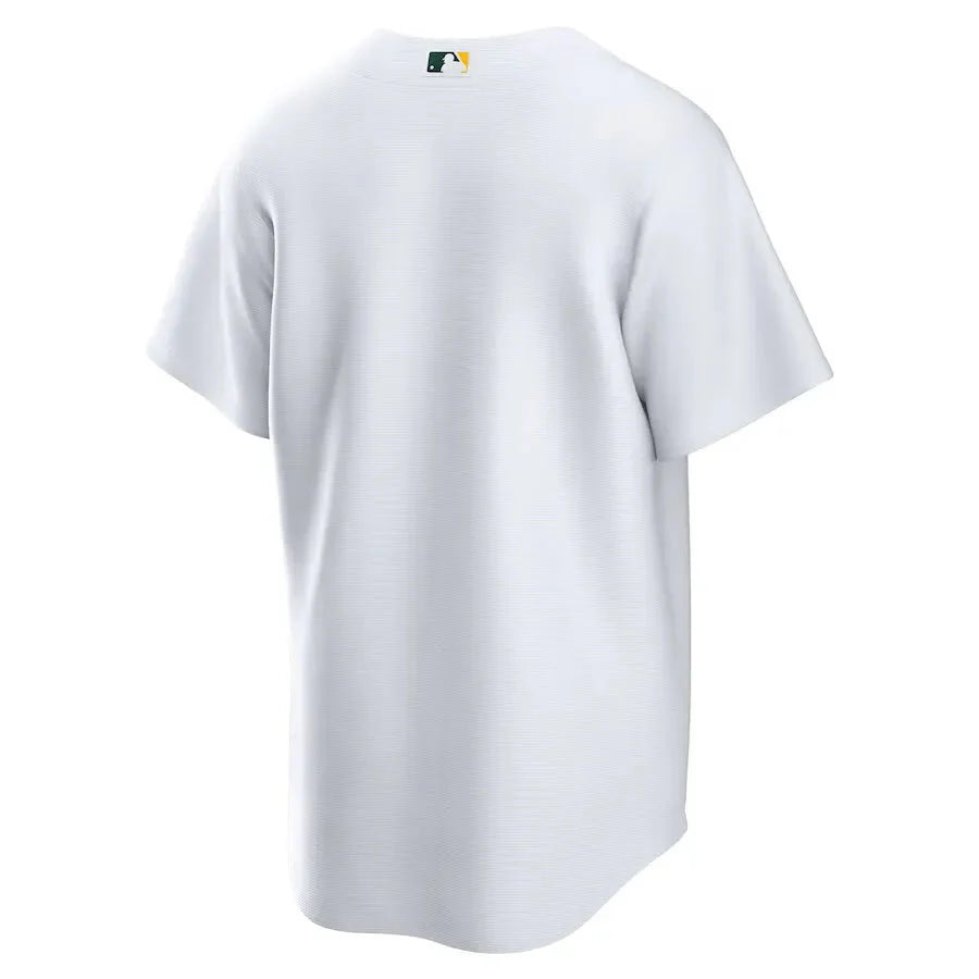 Jersey MLB Oakland Athletics Home Torcedor Masculina Branca