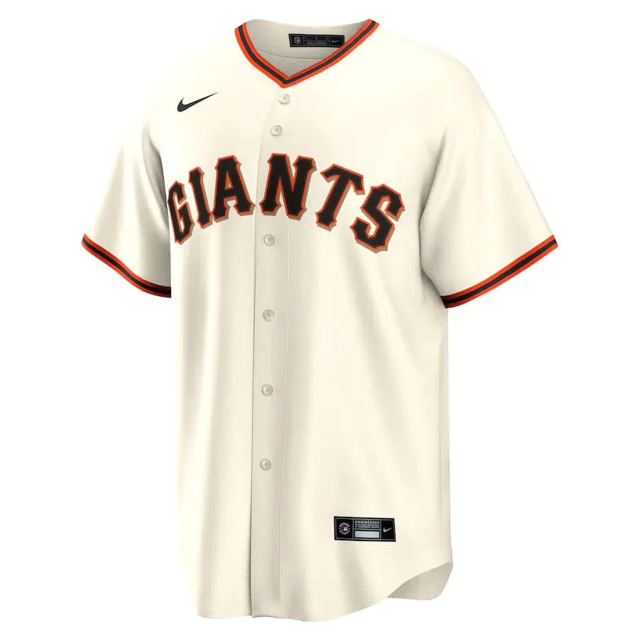 Jersey MLB San Francisco Giants I Torcedor Masculina Bege