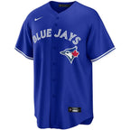 Jersey MLB Toronto Blue Jays II Torcedor Masculina Azul Bo Bichette 11