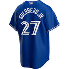 Jersey MLB Toronto Blue Jays II Torcedor Masculina Azul Vladimir Guerrero Jr. 27