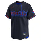 Jersey MLB Toronto Blue Jays City Connect Torcedor Masculina Azul Marinho