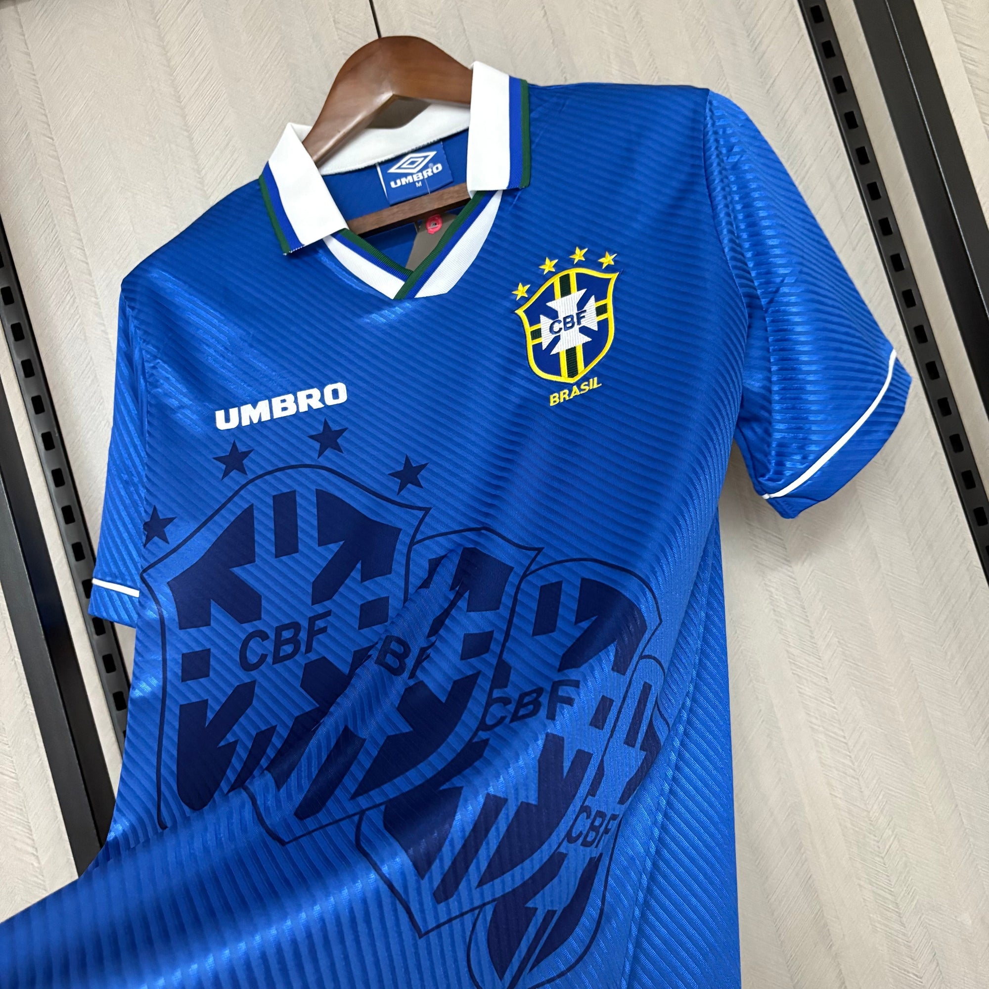 Retro 1994 Brazil Away Jersey