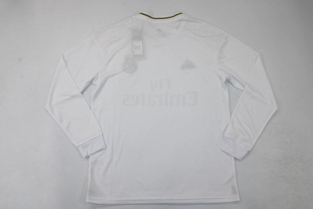 Real Madrid 2019/20 Jersey Long Sleeve Retro - Patch Champions