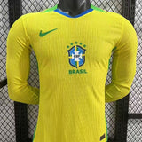 Brazil 2025/26 Authentic Player [Slim Fit] Player Long Sleeve Brasil [Slim Fit]