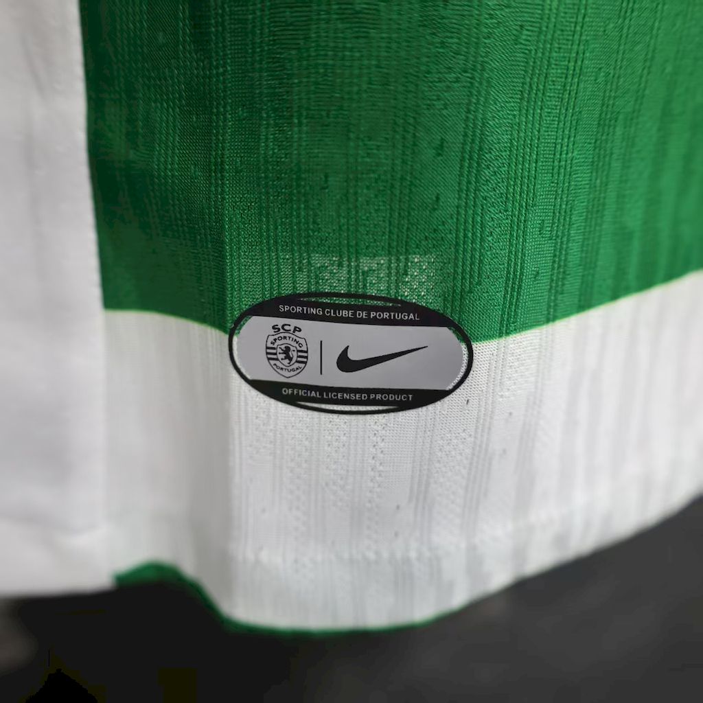 Sporting CP 2025/26 Home Jersey Player Version - Authentic Player [Slim Fit] Player [Slim Fit] Player [Slim Fit] Slim Fit