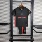 Barcelona Away 2024/25 Travis Scott Edition Kids Kit -Fan Version