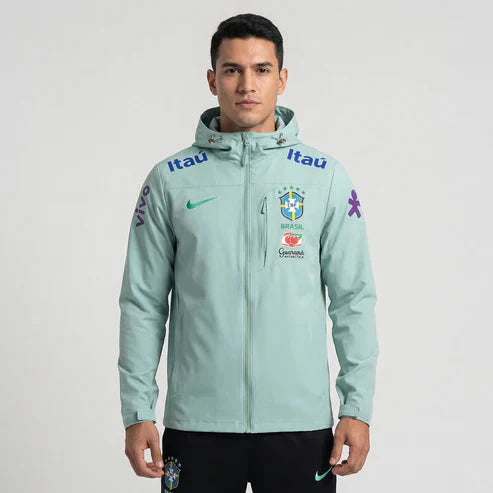 Jaqueta Training Brazil 2026 Men's Jacket Windbreaker Brasil