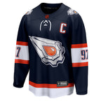 Men's Edmonton Oilers Connor McDavid Navy Special Edition 2.0 Breakaway