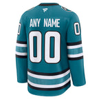San Jose Sharks Macklin Celebrini Fanatics Teal Home Breakaway Jersey