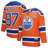Men's Mitchell & Ness Connor McDavid Orange Edmonton Oilers Power