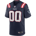 New England Patriots Game Home Jersey - Navy - Custom