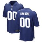 New York Giants - Royal Custom Game Jersey