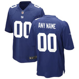 New York Giants - Royal Custom Game Jersey