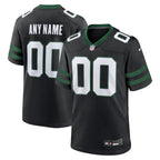 New York Jets - Legacy Alternate Custom Game Jersey - Black