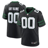 New York Jets - Legacy Alternate Custom Game Jersey - Black