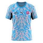 Switzerland Goalkeeper Soccer Jersey World Cup 2026 Blue - Fan Version
