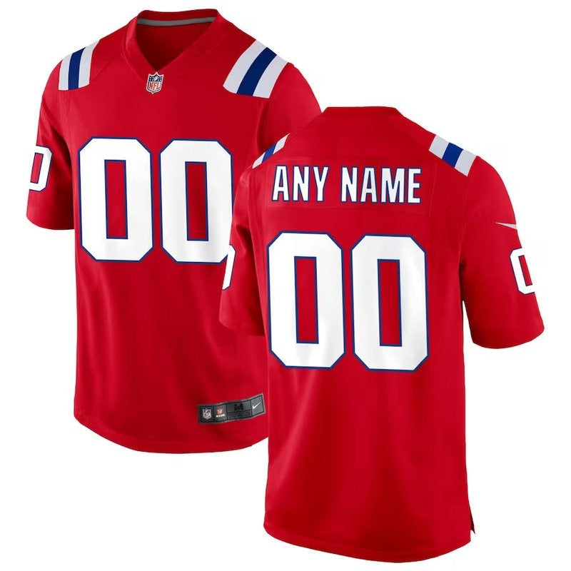 Patriots - Alternate Custom Jersey - Red