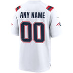 Patriots - Custom Game Jersey - White