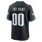 Philadelphia Eagles - Alternate Custom Game Jersey - Black