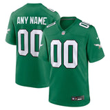 Philadelphia Eagles - Kelly Alternate Custom Game Jersey - Green
