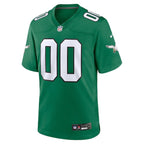 Philadelphia Eagles - Kelly Alternate Custom Game Jersey - Green