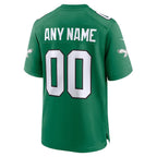 Philadelphia Eagles - Kelly Alternate Custom Game Jersey - Green