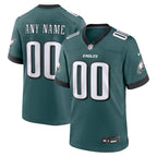 Philadelphia Eagles - Midnight Custom Game Jersey - Green