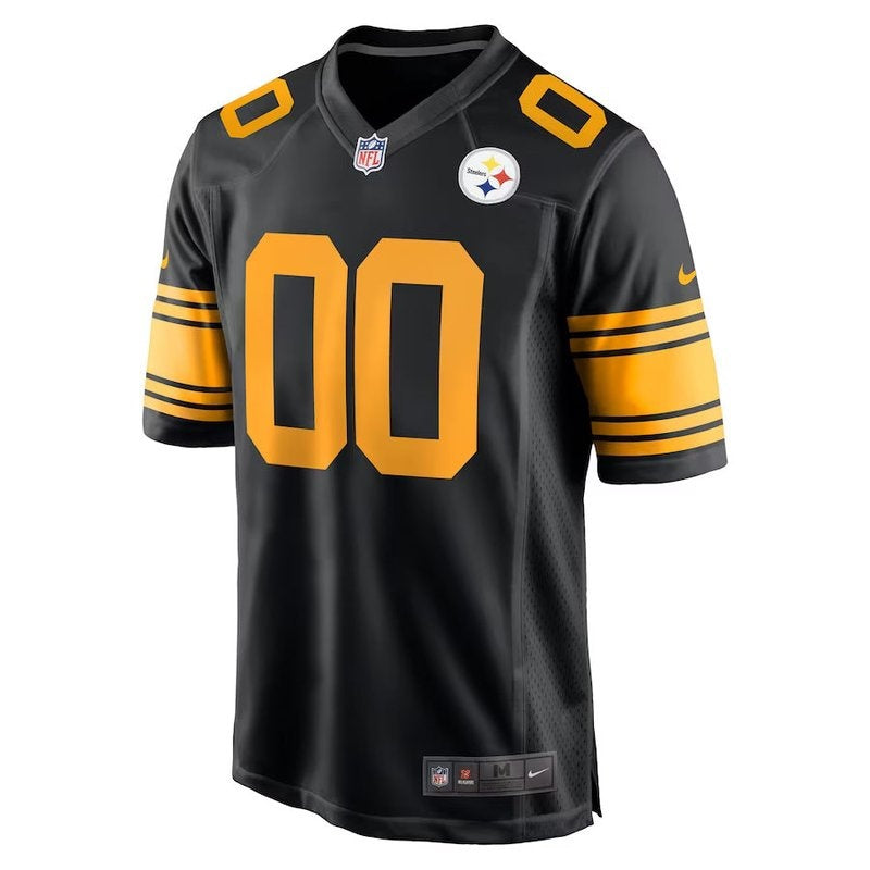 Pittsburgh Steelers - Alternate Custom Game Jersey - Black