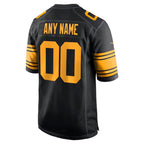 Pittsburgh Steelers - Alternate Custom Game Jersey - Black