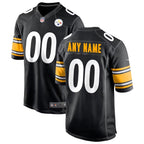 Pittsburgh Steelers - Custom Game Jersey - Black