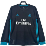 Real Madrid 17/18 II Away Jersey - Long Sleeve Retro Version