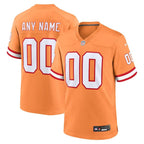 Tampa Bay Buccaneers - Custom Throwback Game Jersey - Orange