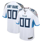 Tennessee Titans - Custom Game Jersey - White
