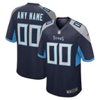 Tennessee Titans - Custom Jersey - Navy