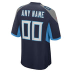 Tennessee Titans - Custom Jersey - Navy